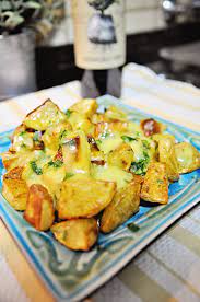 Classic Patatas Bravas Spanish Brave Potatoes Spain On A Fork Recipe Tapas Recipes Mexican Side Dishes Recipes