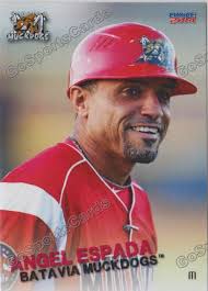 2014 Batavia Muckdogs Angel Espada