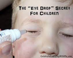 The Secret To Giving Your Child Eye Drops Celebrate Every Day With Me Eye Drops Child Life Specialist Kids Health