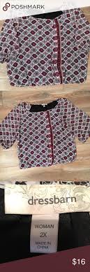Dress Barn Plus Size Blouse Plus Size Blouses Fashion Clothes Design