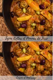 Tajine Keftas Et Pommes De Terre Recettes De Cuisine Recette Tajine Kefta Tajine