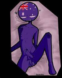 anal fingering anal masturbation australia australia ( countryhumans) bananah(countryhumans) blue body blue skin countryhumans cum  cum on penis fingering gay leg lift leg up legs up male masturbation  masturbation on