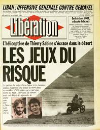 Durant longtemps, la seule et unique réponse rationnelle qui ait été avancée est la thèse d'une blessure se fondant sur la découverte de gazes à l'endroit de. Jerome Balazard Twitterissa Il Y A 32 Ans Dans Libe Mort De Daniel Balavoine Sur Le Parisdakar