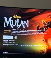 Check spelling or type a new query. Solved Disney Premier Access Mulan Won T Activate Roku Community