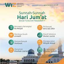 Hari jumat merupakan salah satu. Sunnah Sunnah Hari Jum At Wahdah Inspirasi Zakat Ngo Pengelola Zakat Infak Sedekah Zis Donasi Kemanusiaan