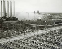 Ford Motor Company Rouge Plant Motor City Vintage Michigan Detroit History