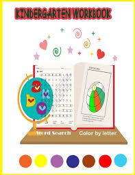 Colours worksheets and online activities. Buy Kindergarten Workbook Color By Letter Word Search Children S Book Color By Letter Word Search Coloring Kids Workbook Activity Book Family Workbook Color By Number Word Search Book Online At Low Prices