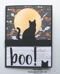 I hope you have a great halloween and enjoy dressing up and getting lots of candy! Fun Halloween Black Cat Card P S Paper Crafts Halloween Cards Handmade Halloween Cards Diy Cat Cards Handmade