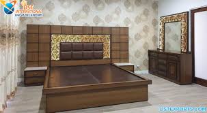 Modern design by alberto juarez and darin radac of novum architecture in los angeles. Designer Teak Wood Modern Bedroom Furniture Wedding Stages