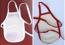 Makes a wonderful housewarming gift! Wine Bottle Aprons Fabric By Permin Of Copenhagen