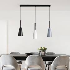 Modern 3 Pendant Lighting Nordic Minimalist Pendant Lights Dining Table Kitchen Island Hanging Lamps Dining Room Lights E27 Pendant Lights Aliexpress
