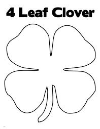 By best coloring pagesfebruary 21st 2018. Four Leaf Clover For Good Luck Coloring Page Netart