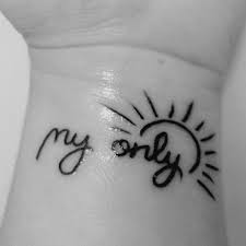My Only Sunshine Tattoo My Only Sunshine Tattoo Sunshine Tattoo Paw Print Tattoo