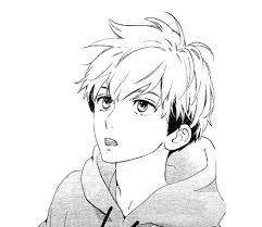 Black And White Manga Boy Manga Cap Coloriage Manga Dessin Manga Dessin Manga Garcon