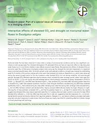 Check spelling or type a new query. Pdf Interactive Effects Of Elevated Co2 And Drought On Nocturnal Water Fluxes In Eucalyptus Saligna