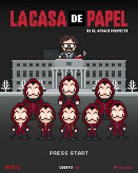 Casa de papel vector logo. La Casa De Papel Theoluk