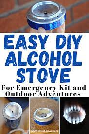Diy Alcohol Stove For Emergency Kit Great Camping Hack Alcohol Stove Emergency Kit Survival Prepping
