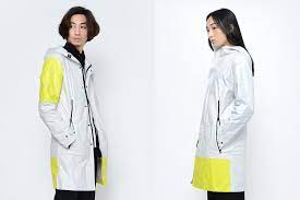 人工紙材泰維克tyvek rain jacket athletic jacket puma jacket