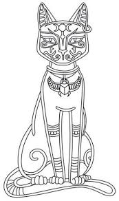 Pin By Col Cutche On Egyptian Motifs Egyptian Drawings Egyptian Art Egyptian Cats