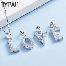Tom's guide is supported by its audience. Tytw Chic 925 Sterling Silver Necklace Women Lady Aaa Cubic Zircon A To Z Alphabet Letter Pendant Jewelry For Party Anniversary Name Necklace Necklace Namecubic Zircon Aliexpress