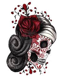 5 out of 5 stars. Google Image Result For Http Th07 Deviantart Net Fs71 Pre I 2010 257 2 8 Red Rose Sugar Skull By Cheshire Sugar Skull Tattoos Skull Tattoo Design Sick Tattoo