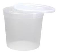 80 oz Extra Strong Quality Plastic Deli Container with Lids ...