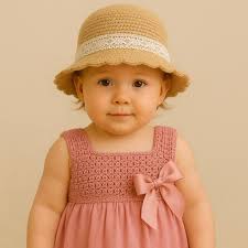 Powder Color Knitted Baby Dress, Handmade 2-3 Years Old Summer Girl Dress,  Flower Girl Dress, Handmade Pink Crochet Baby Dress, 2-3years Old