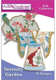 Serenity Garden Machine Embroidery Designs Embroidery Designs Machine Embroidery Designs Serenity Garden