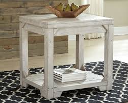 Fregine End Table Whitewash In 2020 End Tables Farmhouse End Tables Diy End Tables
