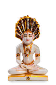 Buy Artshaastr Parshwanath Bhagwan Statue Idol Murti Beautifully Crafted  with Resin White Colour 10.5x3.2x6.5 Inches Suitable for Home Temple and  Home Decor Hall and Living Room Online at Low Prices in India -