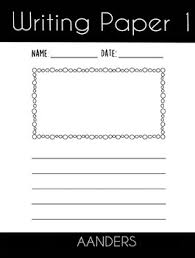 · free printable lined writing paper with drawing box. Lined Paper With A Picture Box Worksheets Teaching Resources Tpt