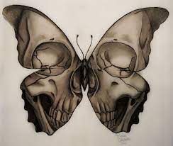 Sketch For Tattoo Butterfly Death Skull Butterfly Tattoo Butterfly Tattoo Designs Butterfly Tattoo