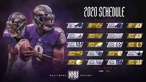 The latest news, video, standings, scores and schedule information for the baltimore ravens. Notes On The Ravens 2020 Schedule