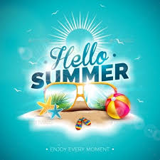 Vector Hello Summer Holiday Illustration In 2020 Holiday Illustrations Hello Summer Summer