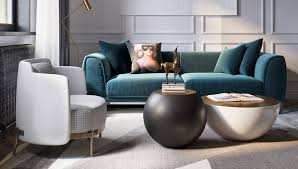 Quelles couleurs associer avec le bleu canard ? Une Deco Moderne En Bleu Canard My Blog Deco