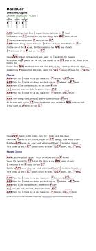 Believer Imagine Dragons Http Myuke Ca Ukulele Songs Ukulele Chords Songs Ukelele Chords Ukulele Songs