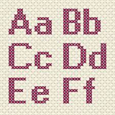 For larger count fabric, increase the number of strands of floss as. Alphabet And Number In Cross Stitch Pattern Royalty Free Cliparts Vectors And Stock Illustration Image 65741756