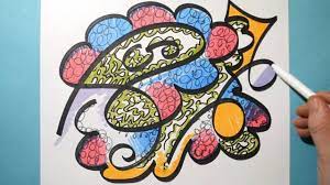 How To Create Cool Abstract Drawings With Color Markers Daily Abstract Drawing Day 09 Youtube How to draw buddha face. how to create cool abstract drawings with color markers daily abstract drawing day 09