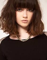 40 cute styles featuring curly hair with bangs. 20 Short Wavy Hairstyles With Bangs