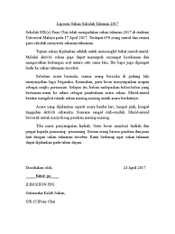 Laporan sukan tahunan sekolah sjk(c) hua lian 2 pada hari (pilih hari apa) yang lalu, (nama sekolah), telah mengadakan sukan tahunan sekolah. Laporan Sukan Sekolah Tahunan 2017 Docx