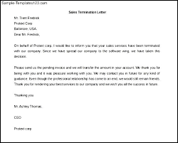 The sales services termini nation letter is an official document written by client and salesmen to notify of the end of services delivery to a company. Not Angka Lagu Sample Employment Termination Letter At Sale Of Company Contract Termination Letter Real Estate Forms This Sample Employee Termination Letter Can Help You When Faced With The