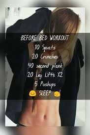 Easy Abs A No Fuss Workout To Do Before Bed So You Can Rest Right After Change Dimagio Bed Workout Before Bed Workout Easy Abs By now you already know that. pinterest