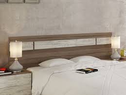 So stoked to show you how i built these diy floating nightstands with storage drawers for our new apartment before i head back to my full time job next week and the builds slow down a bit. Modern Wall Mounted Headboard With Led Lights 210 Cm Lucca Don Baraton Tienda De Sofas Muebles Y Colchones