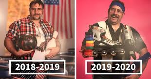 A mother walked into her son's room and said cheerfully, up. Awesome Pe Teacher Decides To Take Hilarious School Photos Each Year Since 2014 And People Love It Bored Panda