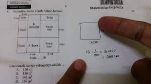 Untuk meningkatkan kualitas, loyalitas serta proses pembelajaran idc dijadikan lembaga kursus yang diakui dengan adanya izin resmi dari pemerintah. Nomor 4 Skala Pada Denah Rumah Pembahasan Soal Un Smp Tahun 2016 Youtube