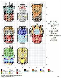 Star Wars Chibis Extra Characters By Jesse Townzen Plastic Canvas Patterns Plastic Canvas Patterns Free Canvas Patterns