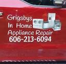 Grigsbys In Home Appliance Repair