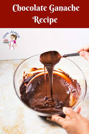 Learn To Make The Best Chocolate Ganache Frosting For Cakes Cupcakes Or Desserts With This Chocolate Ganache Recipe Ganache Recipe Chocolate Ganache Frosting