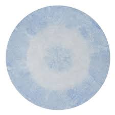 Imagine a family & pet friendly rug that you can throw in the wash machine and clean yourself. Lorena Canals Teppich Rund Baumwolle Tie Dye Blau Bei Kinder Raume