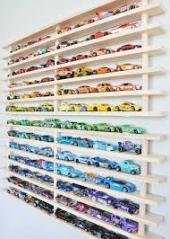 The tutorial for making this diy hot wheels cars wall mounted shelf is from, lumber jocks. Hot Wheels Display Ideas To Diy Moms And Crafters